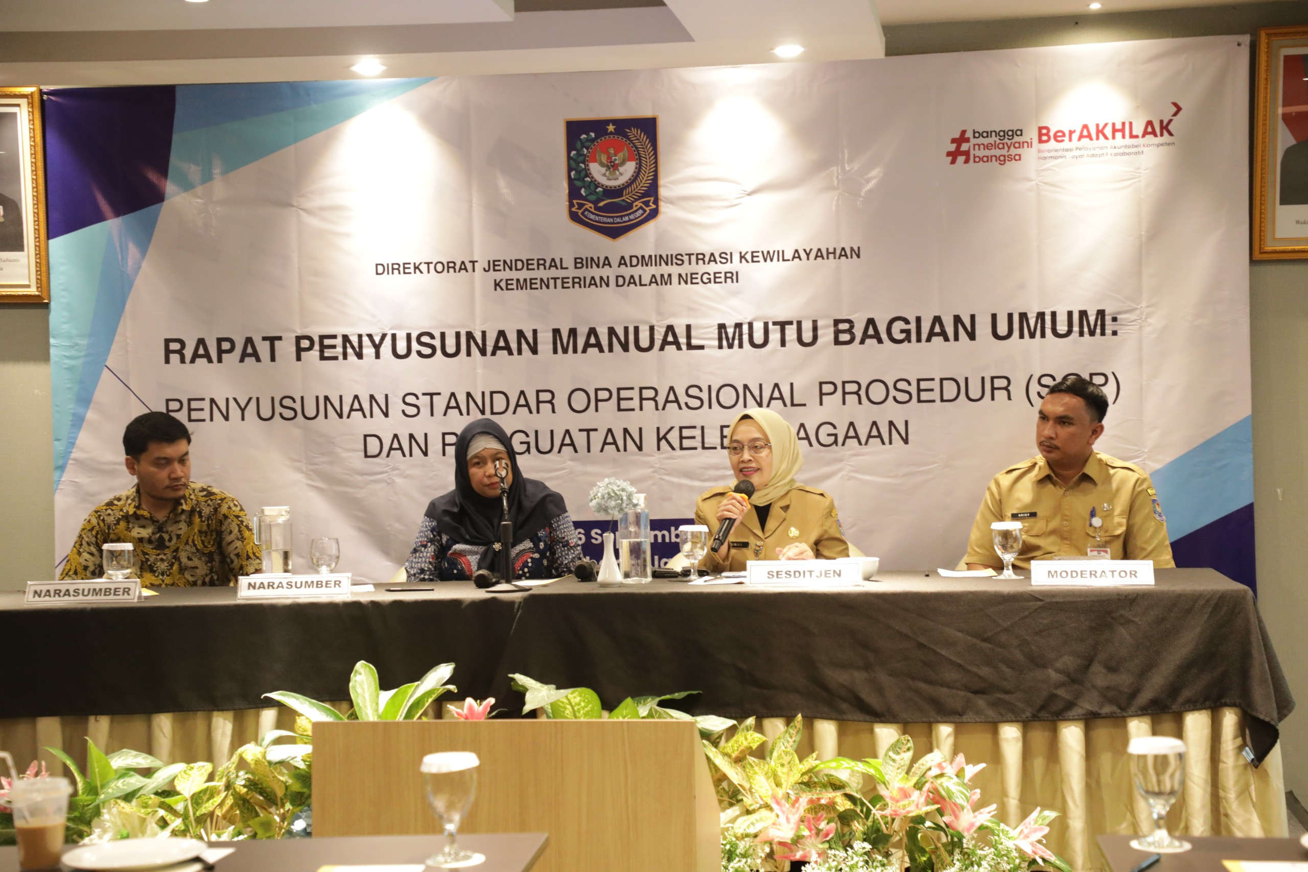 Thumbnail Ditjen Bina Adwill Tekankan Penyusunan Manual Mutu, SOP, dan Penguatan Kelembagaan Bersih dan Transparan